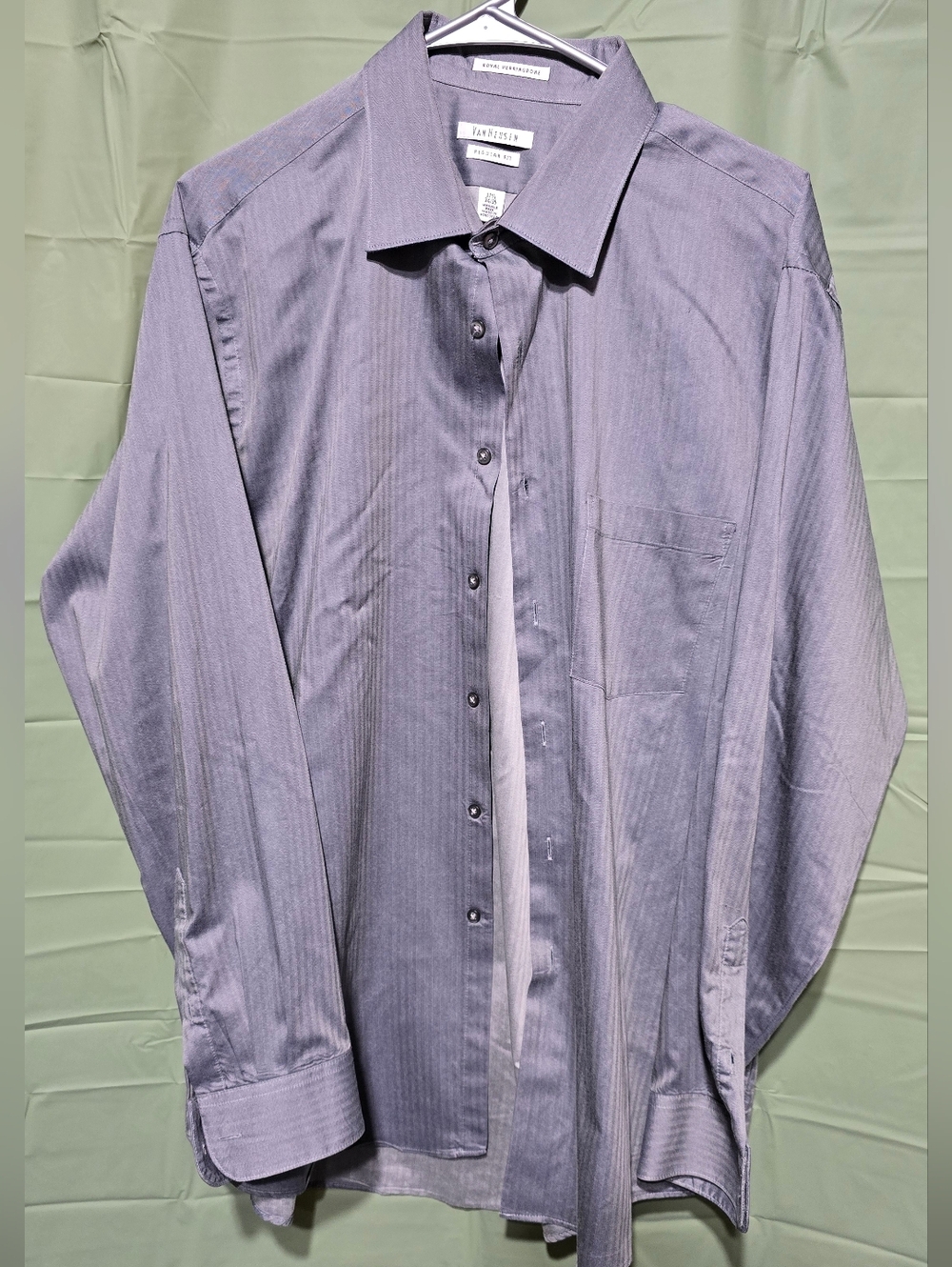 Van Heusen Gray Dress Shirt
